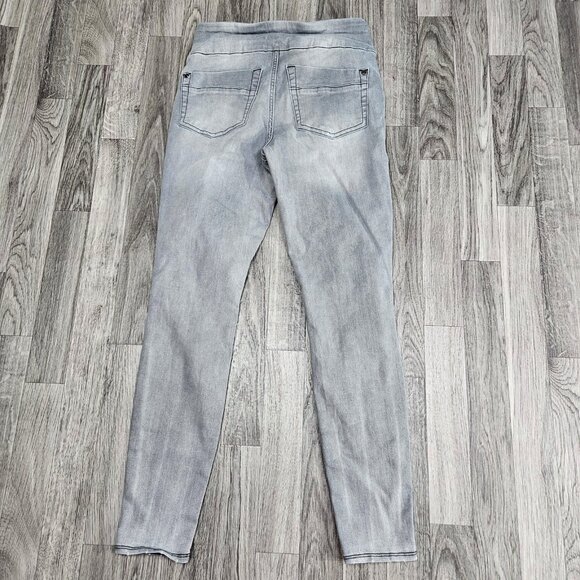 Rock & Republic Denim Rx Fever Jegging Jeans Womens 6 Gray Pull On Stretch Denim - Picture 2 of 10